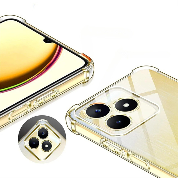Case for Realme Note 50, Dropproof, transparent