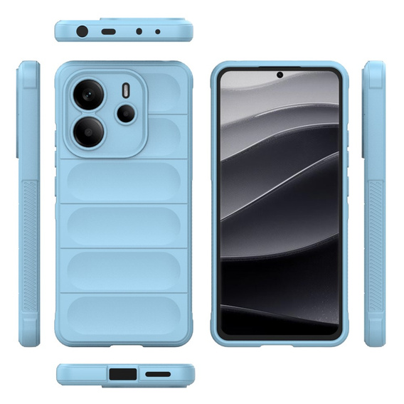 Case for Xiaomi Redmi Note 14 4G, Gaming Shockproof, blue