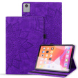 Flap case for Lenovo Tab M11, flower, purple