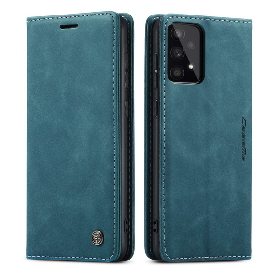 CASEME case for Samsung Galaxy A33 5G, Leather Wallet Case, green