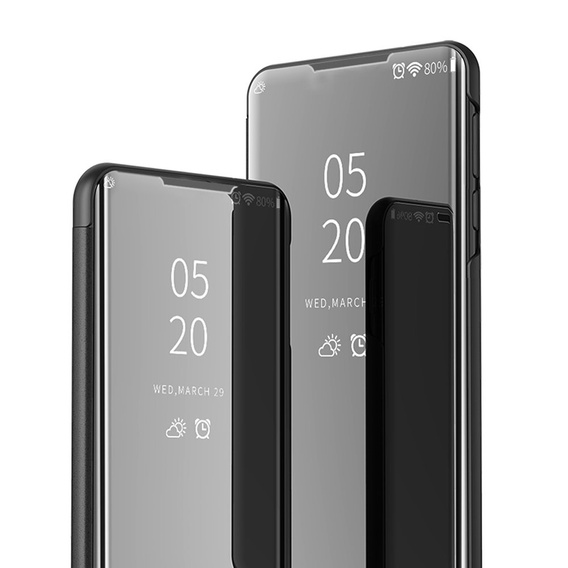 Case for Xiaomi Mi 10 Lite, Clear View, black