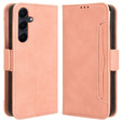 Flip case for Samsung Galaxy A35 5G, Card Slot, pink