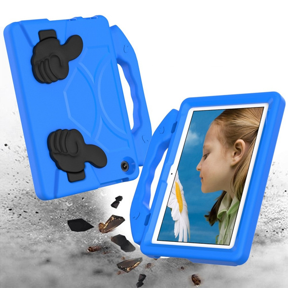 Children's Case for Lenovo Tab M10 10.1 Gen 3 TB-328FU/TB-328XU, Children's Case with Holder, blue