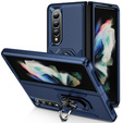 Armor Case for do Samsung Galaxy Z Fold 4 5G, Nox Case Ring, blue