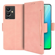 Flip case for Infinix Note 12 5G, Card Slot, pink