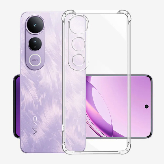 Case for Vivo V50 Lite 4G / 5G, Dropproof, transparent