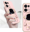 Case for Oppo Reno 13 Pro, Astronaut, pink