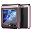 Case for Samsung Galaxy Z Flip7 FE / Z Flip6, PC Case, transparent / pink