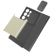 Case for Samsung Galaxy S24 Ultra, ERBORD MagProtect Slide Camera, gold