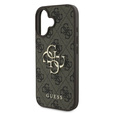 GUESS 4G Big Metal Logo case for iPhone 16