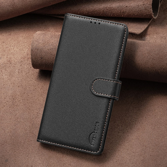 Flip case for Honor 200 Lite, BINFEN Wallet, black