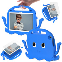 Children's case for Lenovo Tab M10 10.1 Gen 3, with handle, octopus, blue