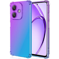 Case for Oppo A40 / Oppo A40m, Gradient Dropproof, Purple / blue
