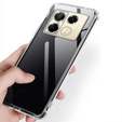 Case for Infinix Note 40 Pro, Dropproof, transparent
