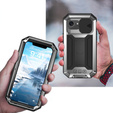 Armored case for iPhone 16E, R-JUST, silver