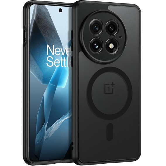 Case for OnePlus 13, for MagSafe, ERBORD Matt Case, black