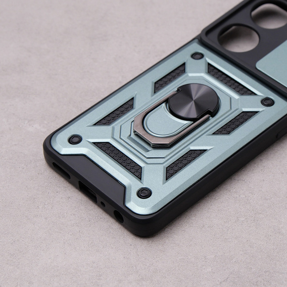 Case for Oppo A98 5G, CamShield Slide, green