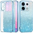 Case for Xiaomi Redmi Note 13 5G, Glitter Case CamShield, blue