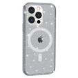 Case for iPhone 14 Pro, Dropproof MagSafe Glitter, black