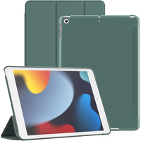 Case for iPad 7/8/9 10.2 2019/2020/2021, Smartcase, dark green