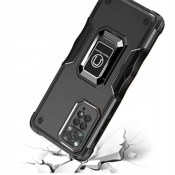Case for Xiaomi Redmi Note 11 / 11S, Dual-Layer Armor, black