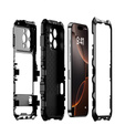 Armored case for iPhone 16 Pro, R-JUST, black