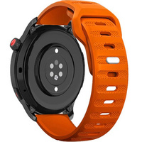 Silicone Universal Strap 22mm Dot Texture, orange