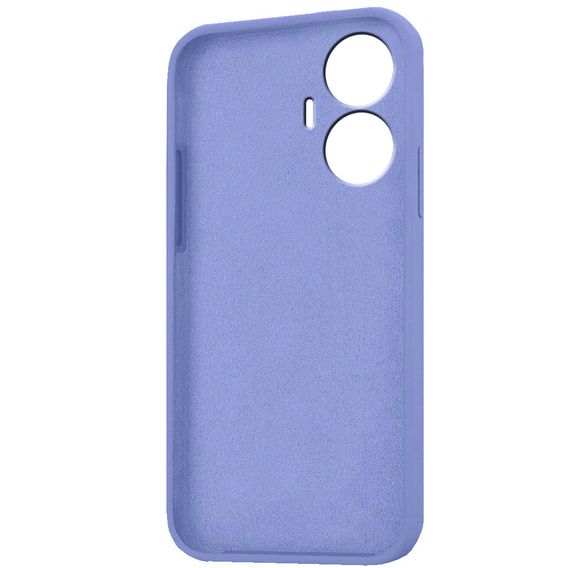 Case for Realme C55, Silicone Lite, purple