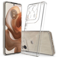 Case for Motorola Edge 50 Ultra, Fusion Hybrid, transparent