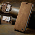 CASEME case for Samsung Galaxy S20 FE, Leather Wallet Case, brown
