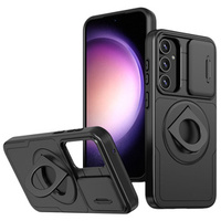 Case for Samsung Galaxy S23 FE, Military Magnet, for MagSafe, black