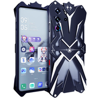 Armored case for ZTE nubia Red Magic 10 Pro+ 5G, Aluminum Alloy, black