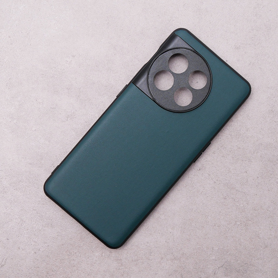 Leather case for OnePlus 11 5G, leather hybrid, green