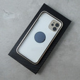 Magnetic Dual Glass MagSafe case for iPhone 11, gold