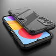 Case for Samsung Galaxy M13 4G, Military kickstand, black
