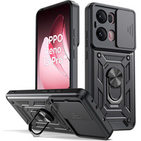 Case for Oppo Reno 13 Pro, CamShield Slide, black