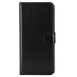 Flip case for T Phone 2 5G, Crazy Horse Wallet, black