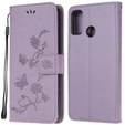 Flip case for Motorola Moto G10 / G30, Butterfly, blue