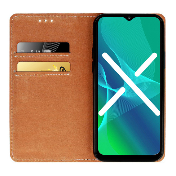 Flip case for Samsung Galaxy A13 4G, Split Leather Wallet, blue