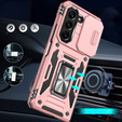 Case for Samsung Galaxy Z Fold6 5G, CamShield Slide, pink rose gold