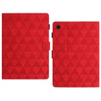 Case for Lenovo Tab M10 Plus 10.6 Gen 3 TB-125F TB-128F, Classic, with space for stylus, red