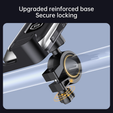 Blavec bicycle/motorcycle holder BV-02 Velo for handlebars