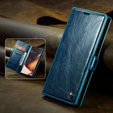 CASEME flip case for Samsung Galaxy Note 20 Ultra, Waxy Textublue, blue