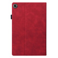 Case for Samsung Galaxy Tab A9, Classic, with space for stylus, red