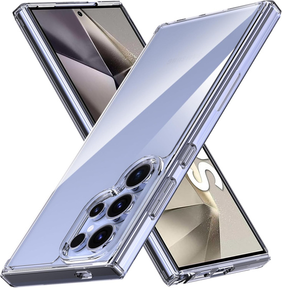 Case for Samsung Galaxy S24 Ultra, Fusion Hybrid, transparent