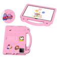 Children's case for T Tablet 5G, Cute Patterns, with stand, pink