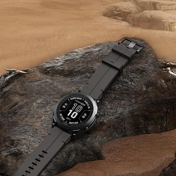 Quickfit Leather Strap for Garmin Fenix 5X/6X/6X PRO/7X watches.