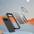 Fusion Hybrid case for Google Pixel 10 Pro XL, for MagSafe, with stand, black