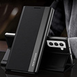 Flip case for Samsung Galaxy S22 5G, Side Magnetic, black