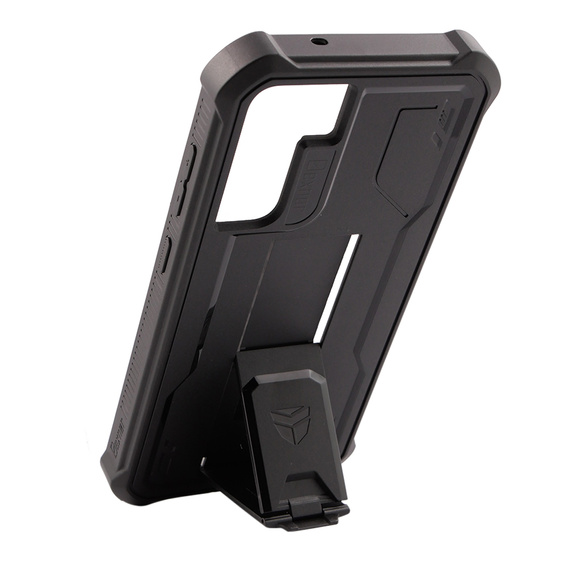 Armored case for Samsung Galaxy S21 FE, Dexnor Full Body, black